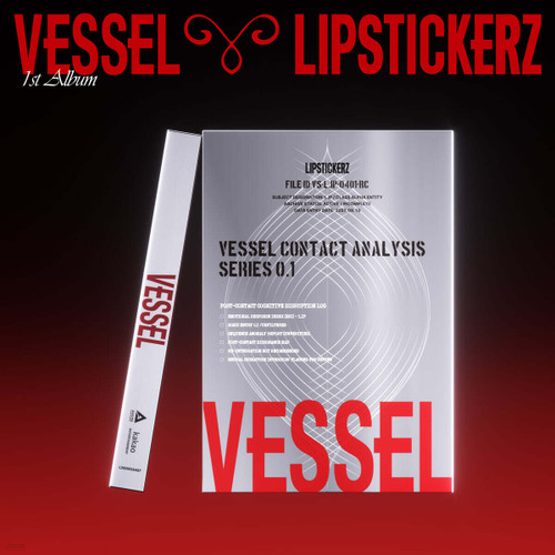 LIPSTICKERZ 1st Album [VESSEL] NEMO