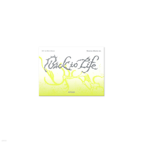 &TEAM KR 1st Mini Album [BACK TO LIFE] PHOTOCARD BOX WEVERSE ALBUMS VER.