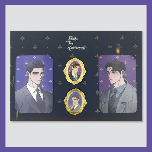 [ Define The Relationship ] Metal Badge Set
