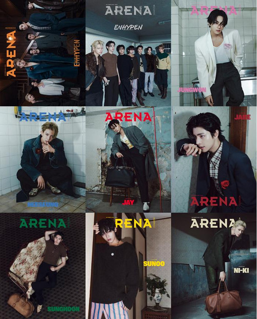 Magazine Arena Homme+ Oct. 2025 [Cover: Enhypen]