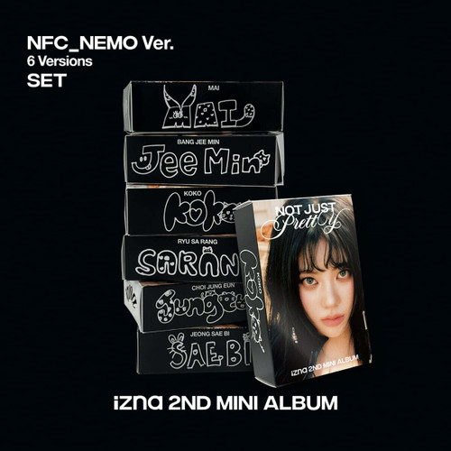 IZNA 2nd Mini Album [NOT JUST PRETTY] NFC_NEMO VER. (6ver. Set)