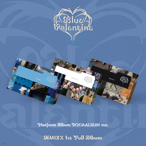 NMIXX [BLUE VALENTINE] POCAALBUM (3ver. Set)