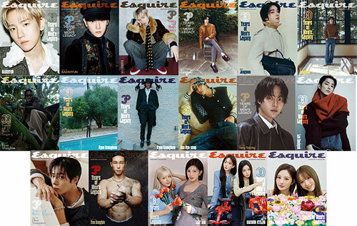 Magazine Esquire Oct. 2025 [Cover: Baehyun, NCT Jungwoo, NMIXX and more]