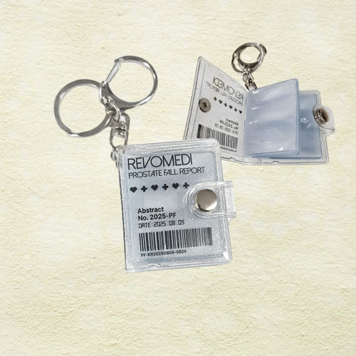 [ Prostate Fall Report ] ID Photo Album Keyring