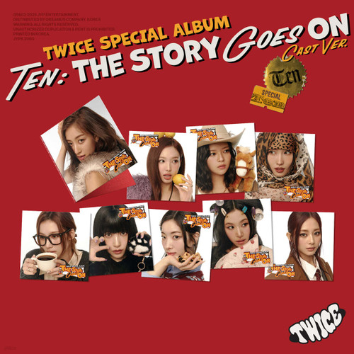 TWICE [TEN: THE STORY GOES ON] CAST VER. (9ver. Set)