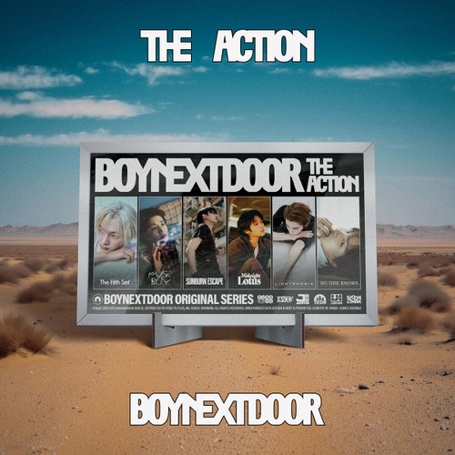 BOYNEXTDOOR 5th EP [THE ACTION] FRAME VER. (6ver. Set)