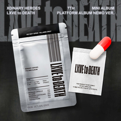 XDINARY HEROES 7th Mini Album [LXVE to DEATH] PLATFORM ALBUM NEMO VER.