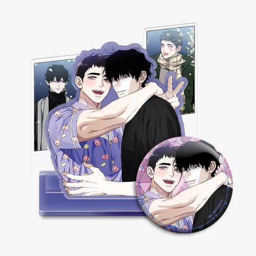 [ Stranger Than Friends ] Scene Acrylic Stand, Can Badge