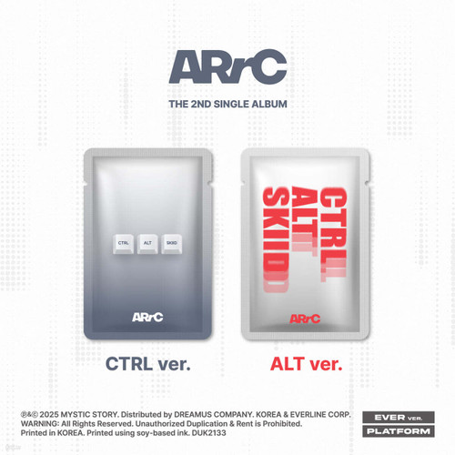 ARRC Single [CTRL+ALT+SKIID] EVER VER. (2ver. Set)