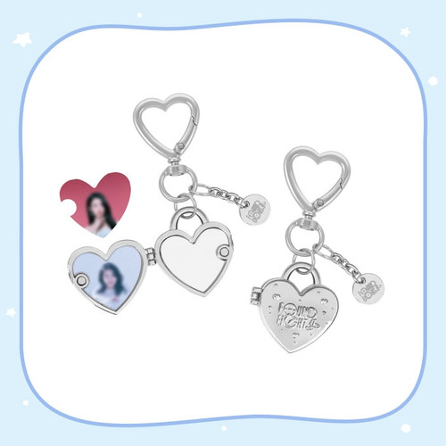 IU [ Found at Eight ] Metal Pendant Keyring