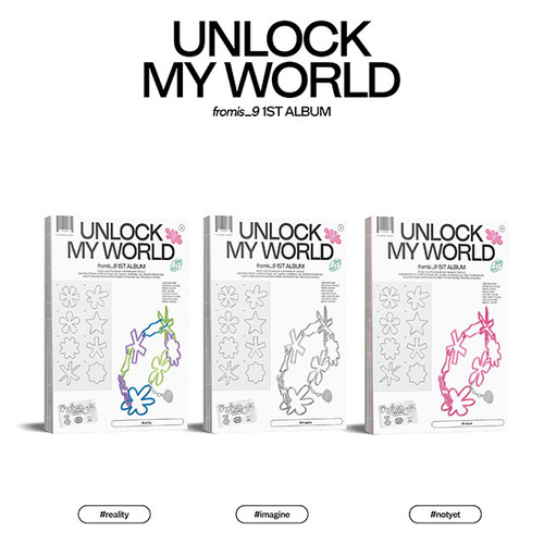 FROMIS_9 1st Album [ Unlock My World ] random ver.