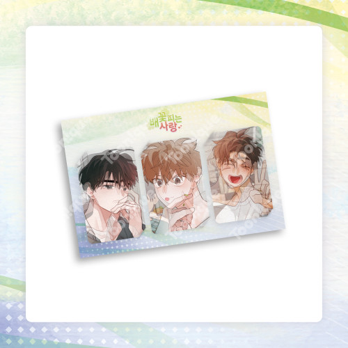 [ When Pear Blossoms Bloom ] Lenticular Photocard SET