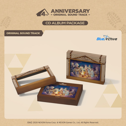 Game [Blue Archive] 4th Anniversary OST CD VER.