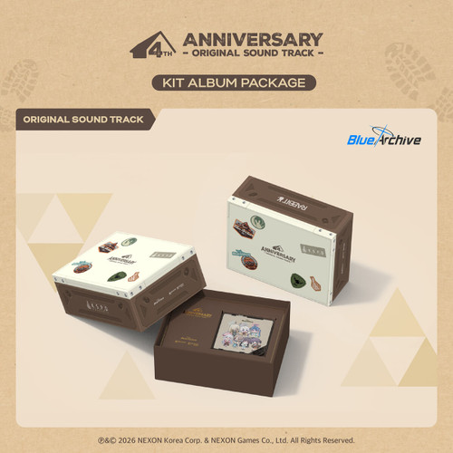 Game [Blue Archive] 4th Anniversary OST KiT VER. - KJCstar