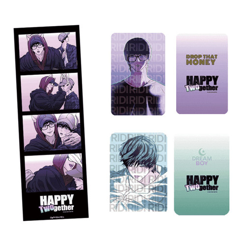 [ Happy Twogether ] 4-Cut Photo & Photocard 2 Type Set