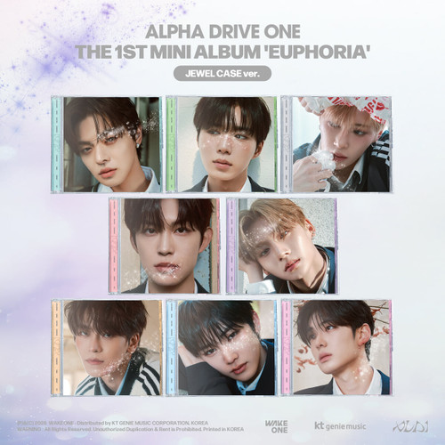ALPHA DRIVE ONE 1st Mini Album [EUPHORIA] JEWEL CASE VER. (random)