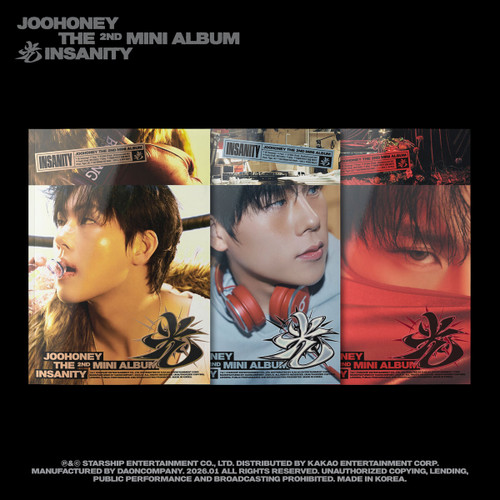 JOOHONEY 2nd Mini Album [INSANITY] (random)