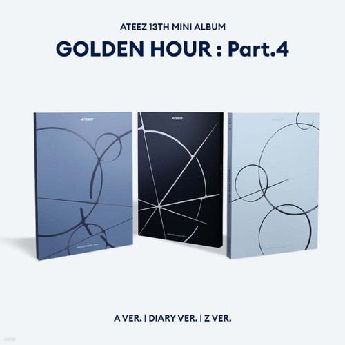 ATEEZ [GOLDEN HOUR : PART.4] 3ver. Set