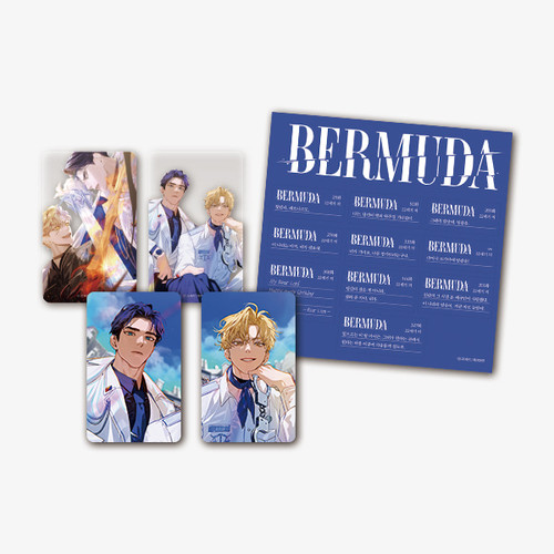 [ BERMUDA ] Photocard & Sticker Sheet Set