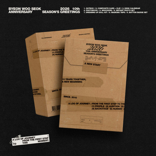 BYEON WOO SEOK [ 10th Anniversary ] 2026 Season’s Greetings