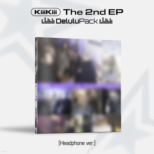 KiiiKiii 2nd EP [DELULU PACK] HEADPHONE. VERSION