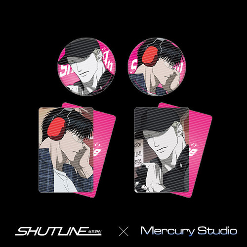 [ Shutline ] Can Badge Set - Shooting Club