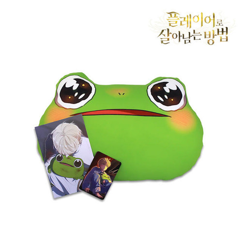 [ Surviving as a Player ] Mr. Frog Cushion Set