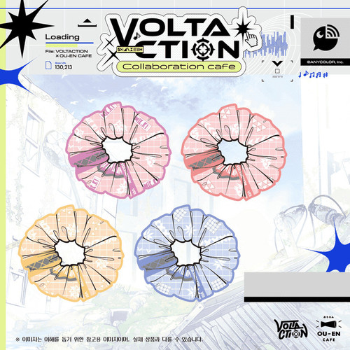 V-Tuber MD [ Nijisanji Voltaction ] Member Concept Scrunchie