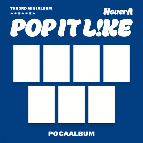 NOUERA 3rd Mini Album [POP IT LIKE] POCA VER. (random)