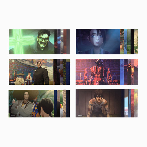 Animation MD [ Exorcism Chronicles ] Wide Postcard Set