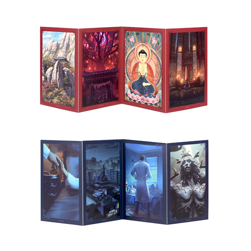 Animation MD [ Exorcism Chronicles ] Accordion Postcard