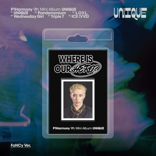 P1HARMONY 9th Mini Album [UNIQUE] FaNCy VER. (random)