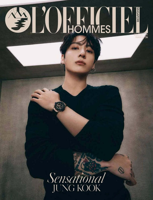Magazine L'OFFICIEL HOMMES Singapore Mar. 2026 [Cover: BTS Jung Kook]