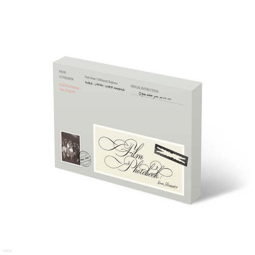 LE SSERAFIM FILM PHOTOBOOK [ Dear, FEARNOT ]