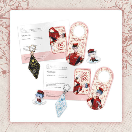 V-Tuber MD [ Psychord ] Hotel Primavera Collab Hotel Package