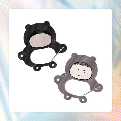 [ Opposites Attract ] Acrylic Carabiner