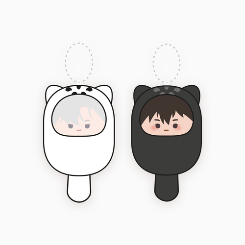 [ PASSION ] Animal Plush Keyring