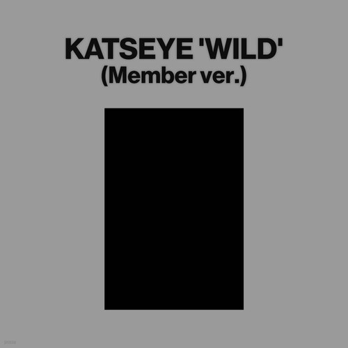 KATSEYE 3rd EP [WILD] MEMBER VER. (random)