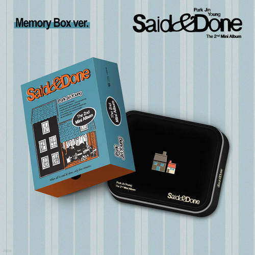 JINYOUNG 2nd Mini Album [SAID & DONE] MEMORY BOX VER.