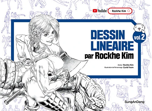 DESSIN LINEAIRE par Rockhe Kim Vol. 2 French Edition