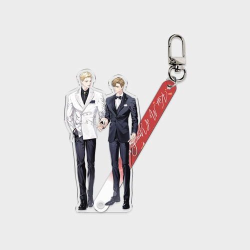 Kiss Me if You Can ] Acrylic Stick Keyring