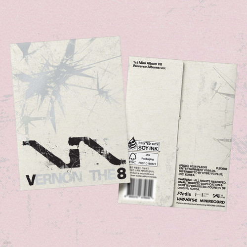 V8 (SEVENTEEN) 1st Mini Album [V8] WEVERSE ALBUMS VER.