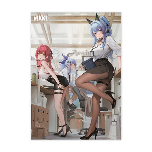 [Shouri no Megami: Nikke] Illustration Poster Limited Edition