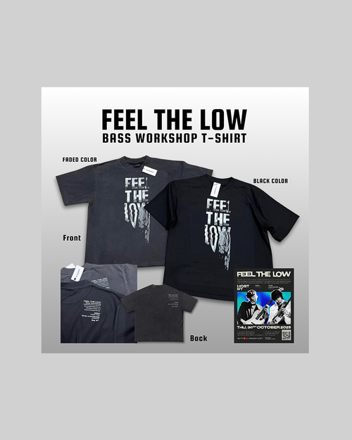 K-Pop MD 87dance FEEL THE LOW BASS WORKSHOP T-SHIRTS