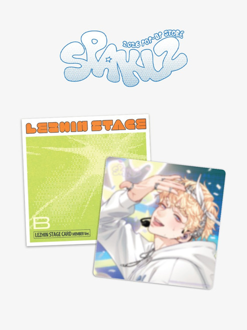 [ Sparklz ] RANDOM Lezhin Stage Card B (Member ver.)