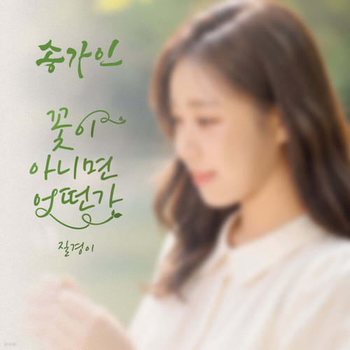 SONG GA-IN Single [What If It's Not a Flower]
