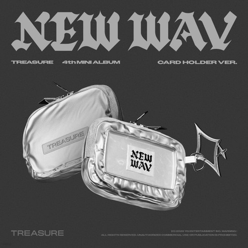 TREASURE 4th Mini Album [NEW WAV] CARD HOLDER VER. (LIMITED EDITION)