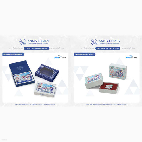 Game [Blue Archive] 4.5th Anniversary Special OST KiT + CD Set