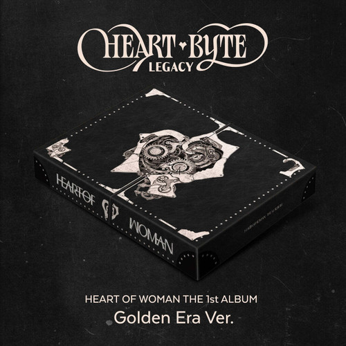 HEART OF WOMAN 1st Album [HEART BYTE : LEGACY] GOLDEN ERA VER.