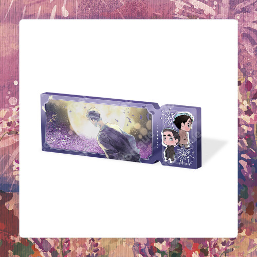 [ Define the Relationship ] Ticket-shaped Water Glitter